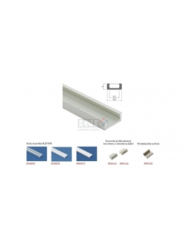 Profil pre LED pásik FLAT HM