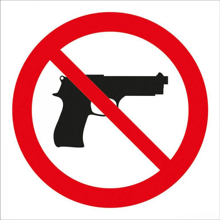 Zákaz vstupu so zbraňou